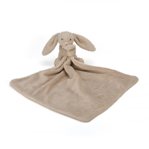 BASHFUL DOUDOU PLAT LAPIN BEIGE BUNNY SOOTHER