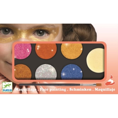 MAQUILLAGE 6 COULEURS EFFET METAL