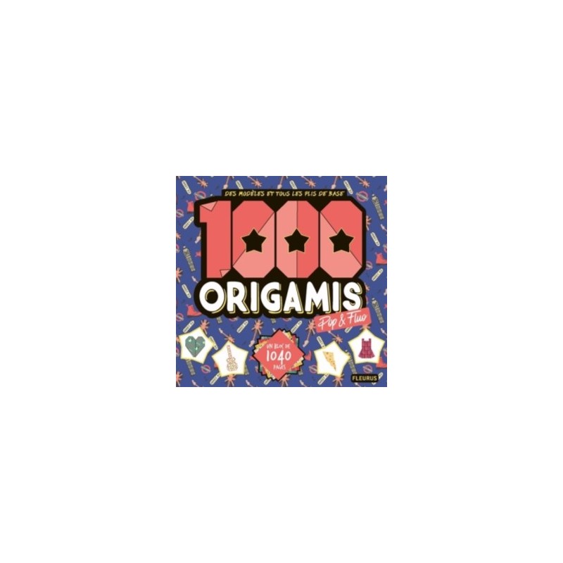 1000 ORIGAMIS POP & FLUO