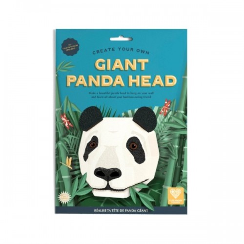 CONSTRUIS UNE TETE DE PANDA GEANT CREATE YOUR OWN GIANT PANDA HEAD