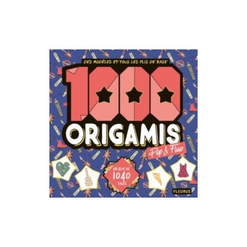 1000 ORIGAMIS POP &amp; FLUO
