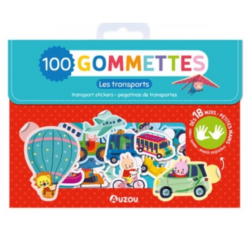MA POCHETTE DE 100 GOMMETTES - 100 GOMMETTES - TRANSPORTS