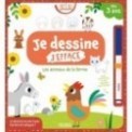 JE DESSINE, J'EFFACE - LES ANIMAUX DE LA FERME