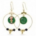 LES PARISIENNES BOUCLES D OREILLES RITA ACIER CHIRURGICAL OR – FRIDA