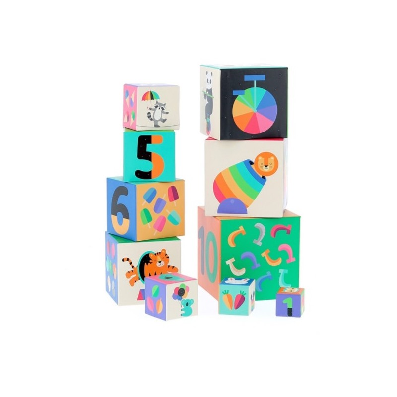 CUBES GIGOGNES ARC-EN-CIEL ANDY WESTFACE