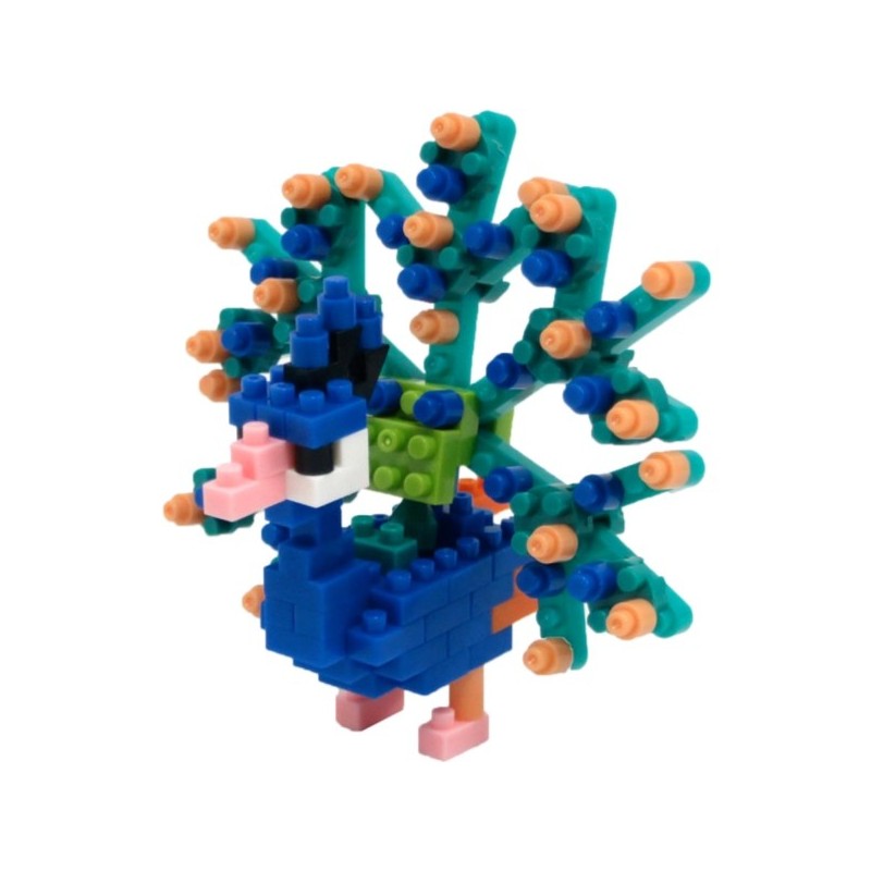 MINI SERIE ANIMAUX PAON 140 PIECES