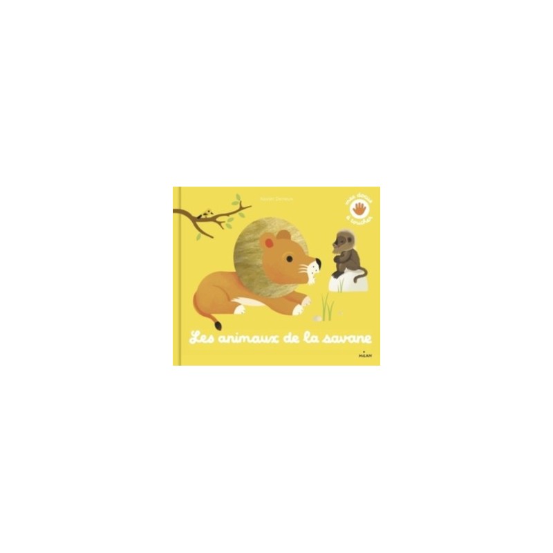 DOCUS A TOUCHER - LES ANIMAUX DE LA SAVANE