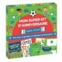 MON SUPER KIT D'ANNIVERSAIRE 100% FOOT - TOUT POUR ORGANISER UN FABULEUX ANNIVERSAIRE !