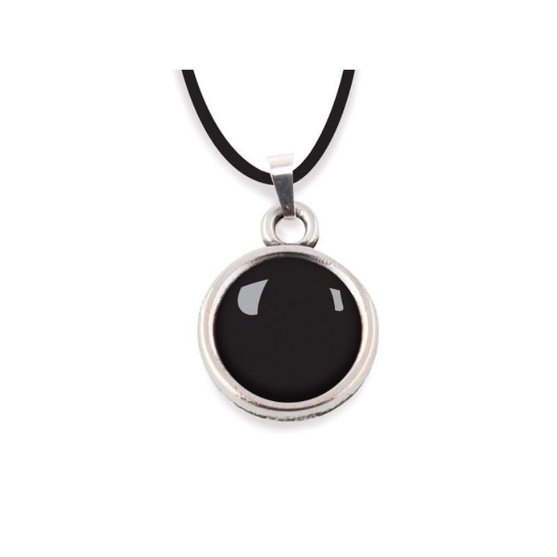 LES MINIS COLLIER ACIER CHIRURGICAL – FLASH NOIR