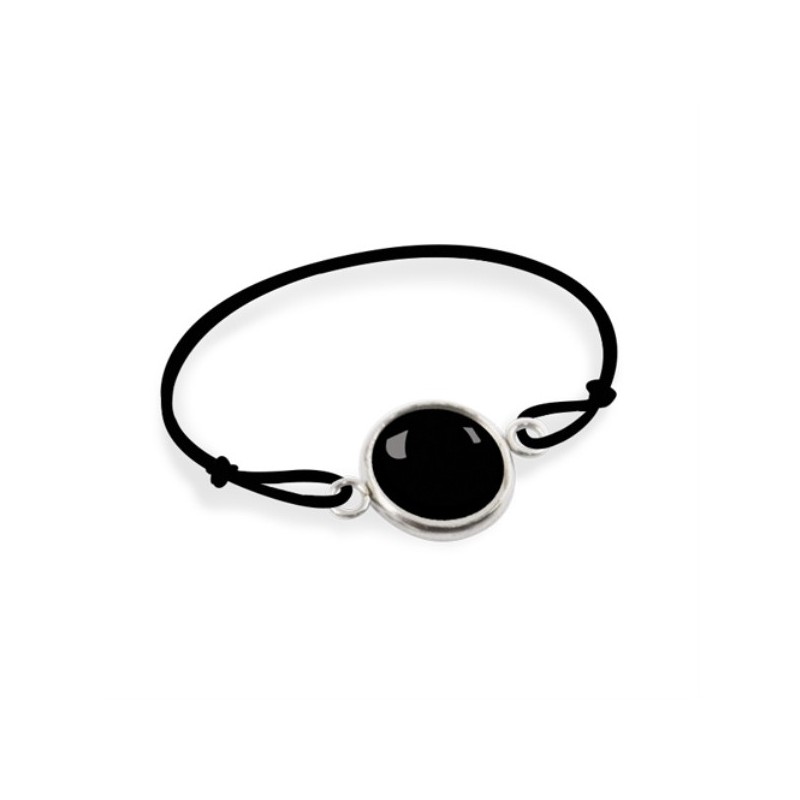 LES MINIS BRACELET QUEEN SIZE ACIER CHIRURGICAL – NOIR