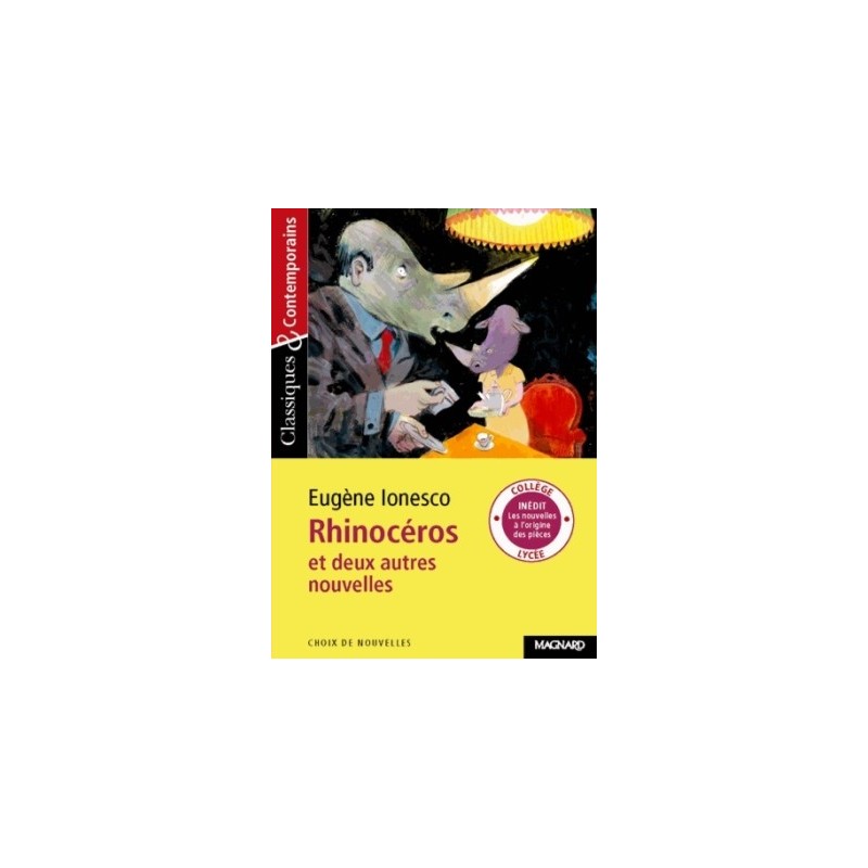 RHINOCEROS ET DEUX AUTRES NOUVELLES