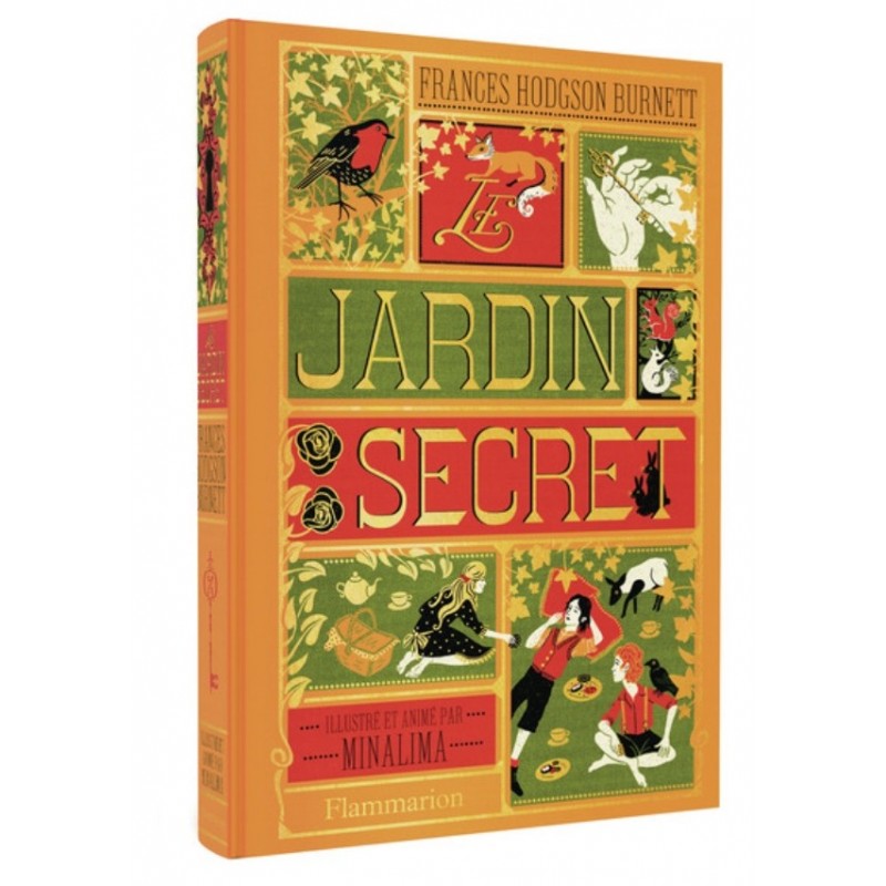 LE JARDIN SECRET - ILLUSTRE ET ANIME PAR MINALIMA