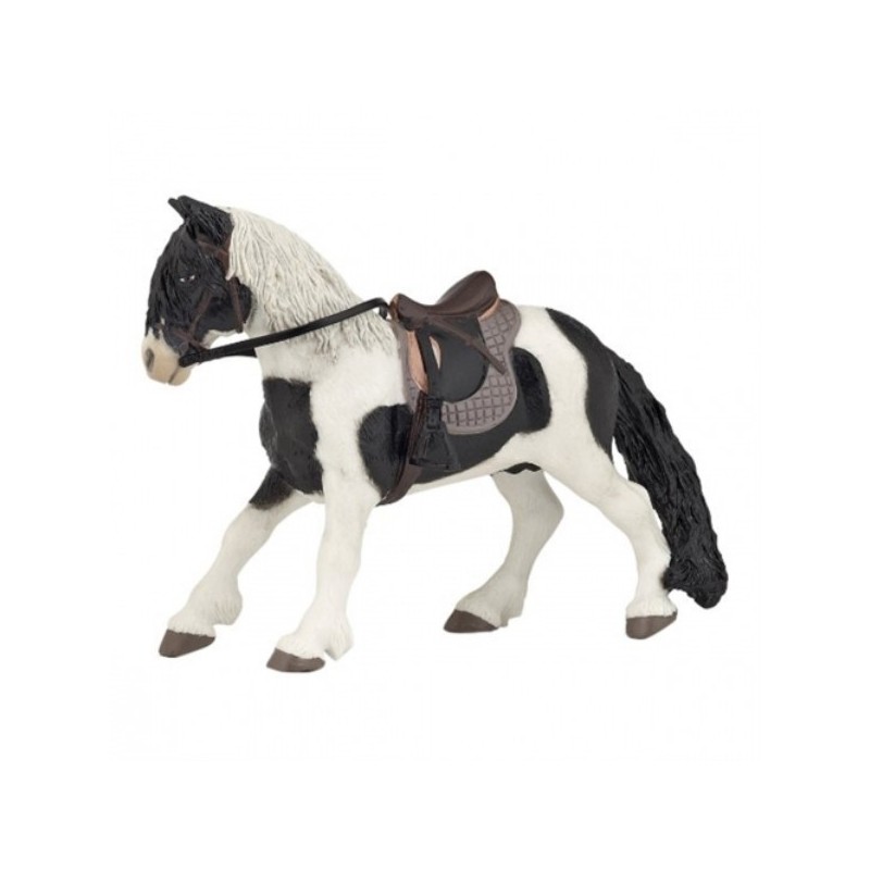 CHEVAL - PONEY AVEC SELLE