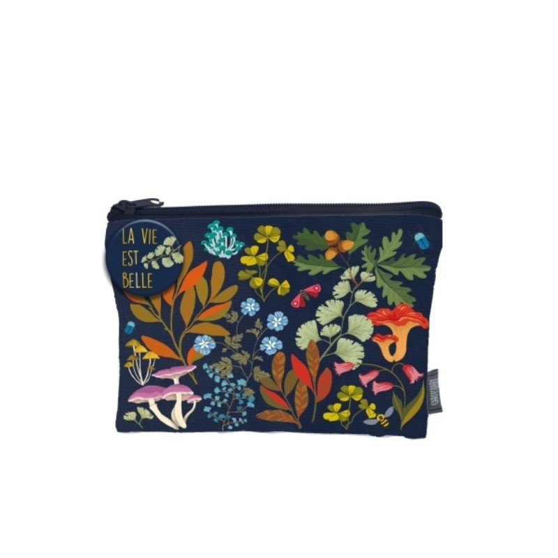 POCHETTE COTON HERBIER