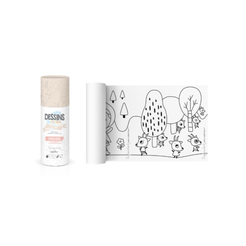 ROULEAUX A COLORIER - COLORIAGE P'TIT LOUP