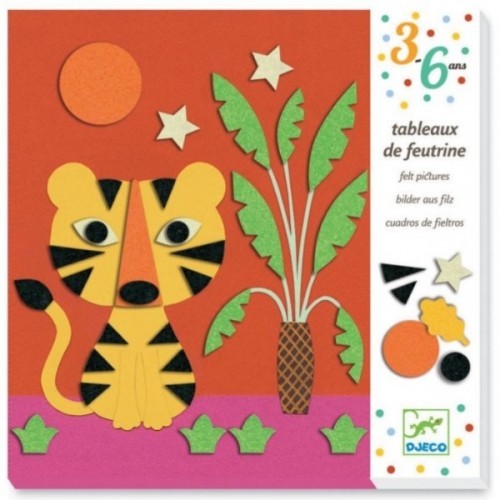COLLAGE DE FEUTRINE DOUCE NATURE