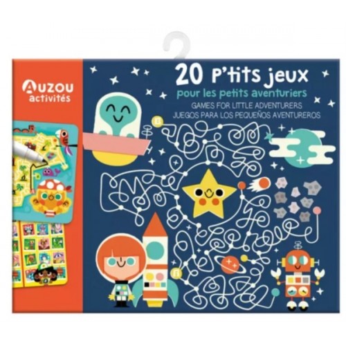 MA POCHETTE DE JEUX - 20 P&#039;TITS JEUX POUR LES PETITS AVENTURIERS