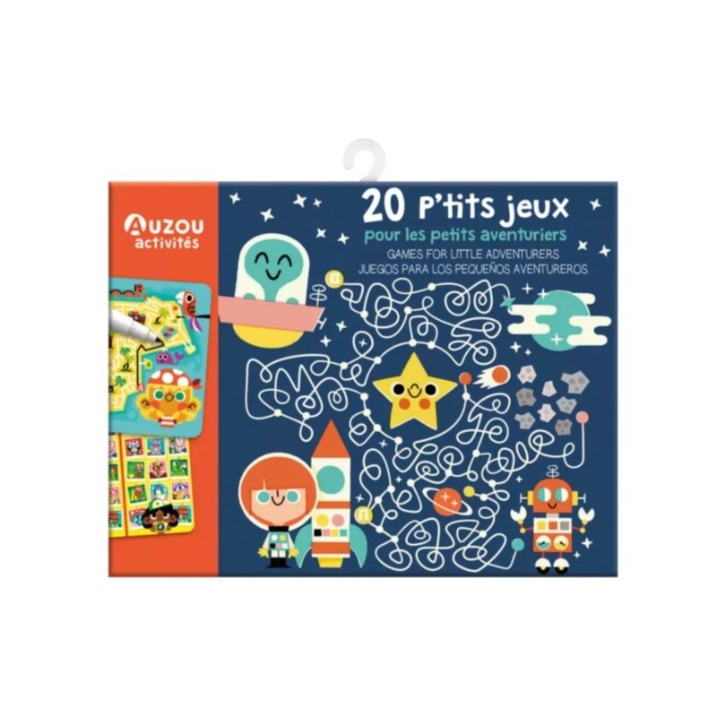 MA POCHETTE DE JEUX - 20 P'TITS JEUX POUR LES PETITS AVENTURIERS