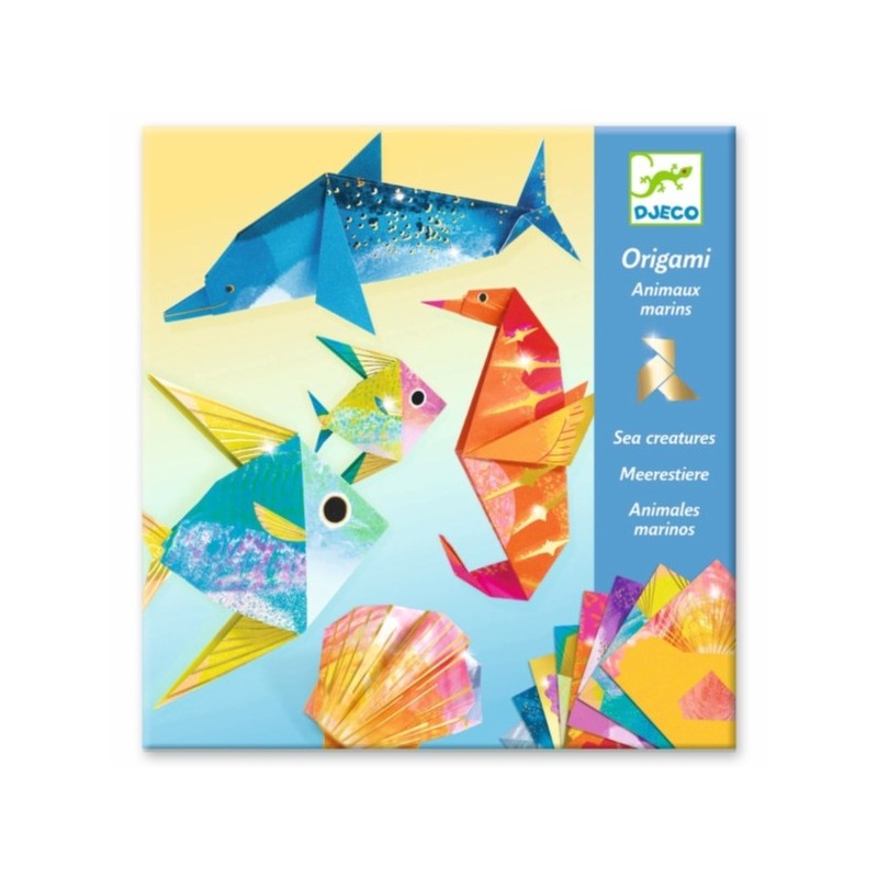 ORIGAMI ANIMAUX MARINS