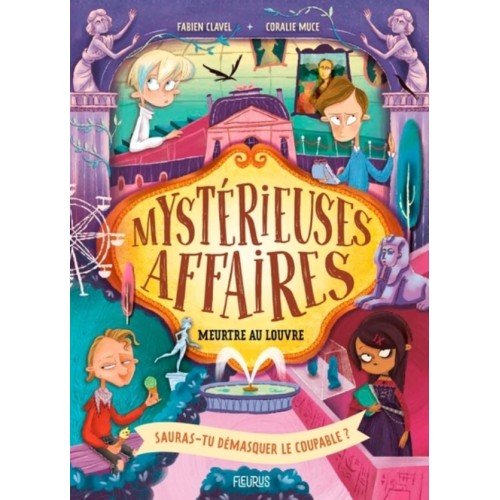MYSTERIEUSES AFFAIRES - MEURTRE AU LOUVRE