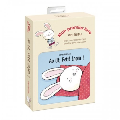 AU LIT, PETIT LAPIN ! (LIVRE EN TISSU)