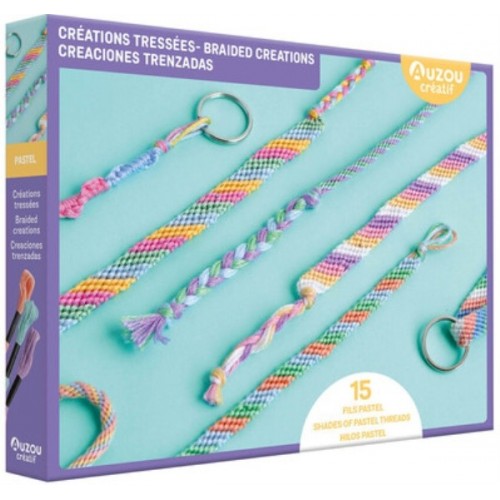 CREATIONS TRESSEES - FILS PASTEL