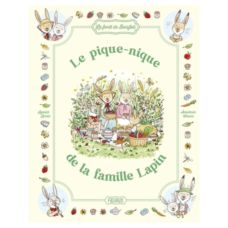 LE PIQUE NIQUE DE LA FAMILLE LAPIN