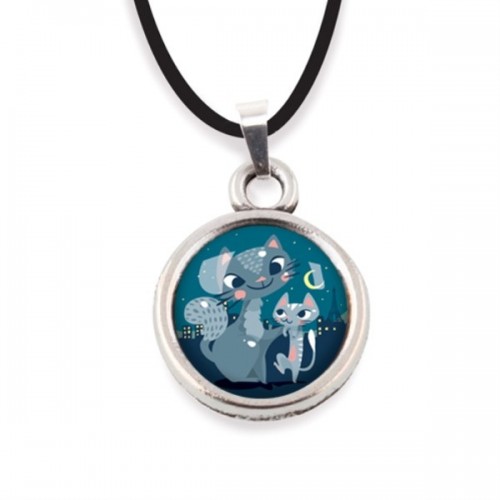 LES MINIS COLLIER ACIER CHIRURGICAL – FAMILLE CHATS