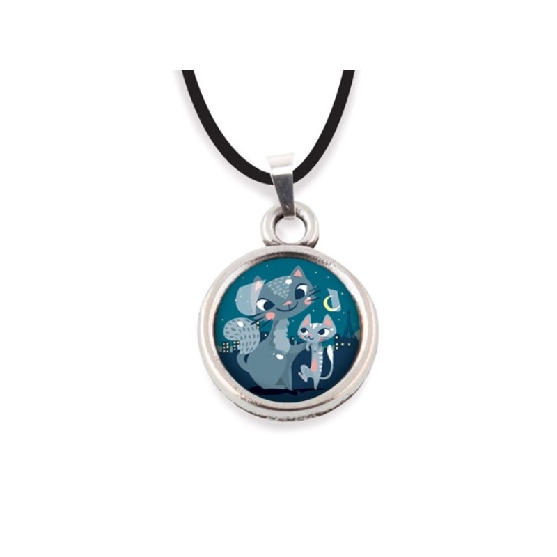 LES MINIS COLLIER ACIER CHIRURGICAL – FAMILLE CHATS