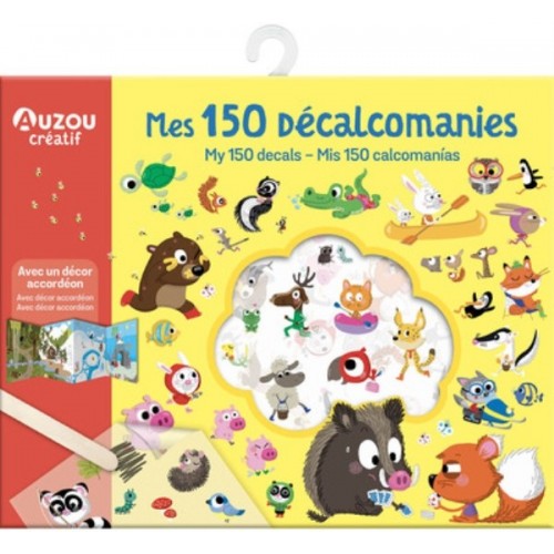 MA POCHETTE D&#039;ARTISTE - MES 150 DECALCOMANIES