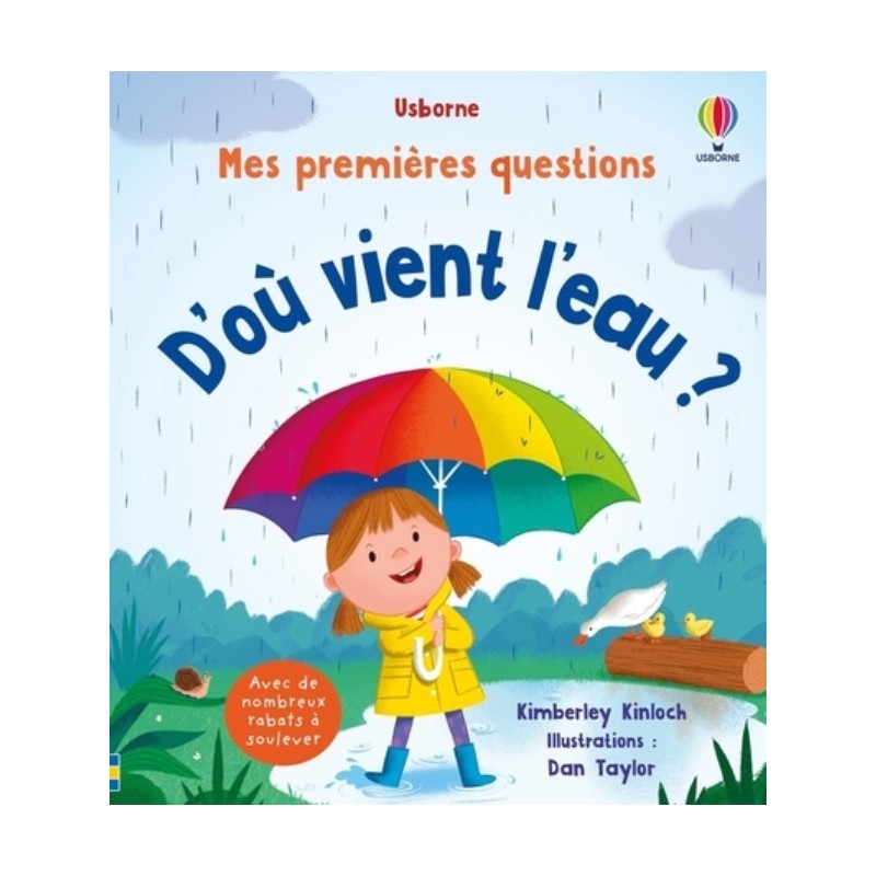MES PREMIERES QUESTIONS DES 4 ANS - D'OU VIENT L'EAU ?