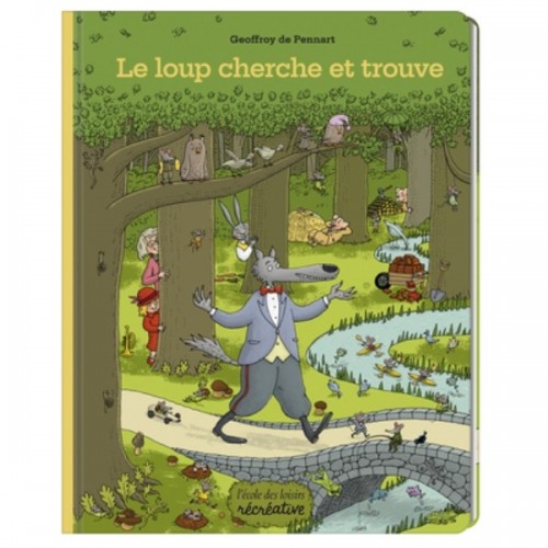 CHERCHE ET TROUVE - LE LOUP