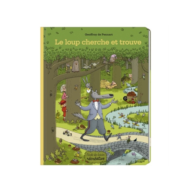 CHERCHE ET TROUVE - LE LOUP