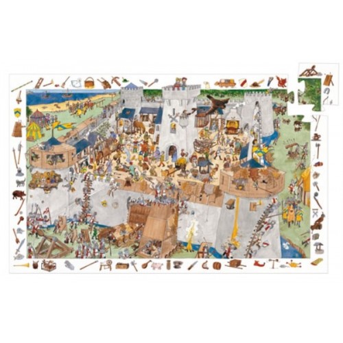 PUZZLE 100 PIECES OBSERVATION CHATEAU FORT