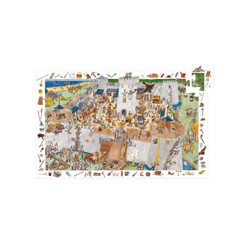 PUZZLE 100 PIECES OBSERVATION CHATEAU FORT