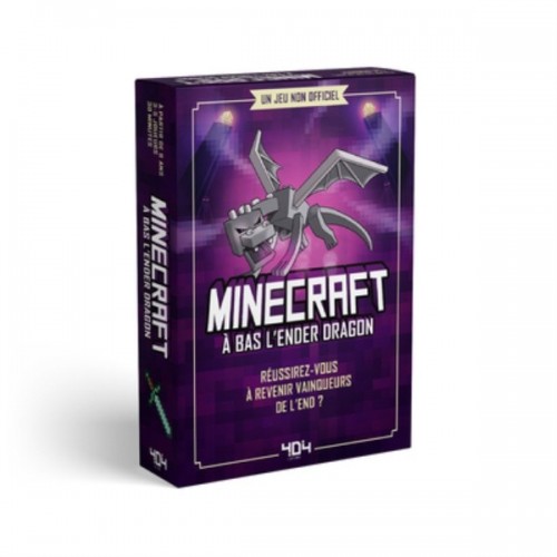 MINECRAFT - A BAS L&#039;ENDERDRAGON ! - LE JEU DE CARTES