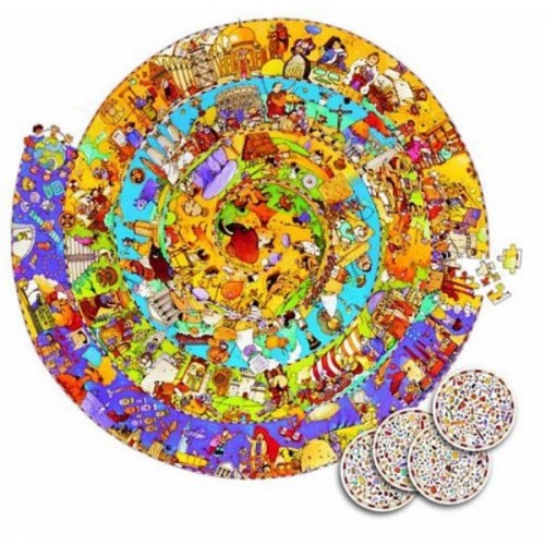PUZZLE 350 PIECES OBSERVATION HISTOIRE AVEC LIVRET