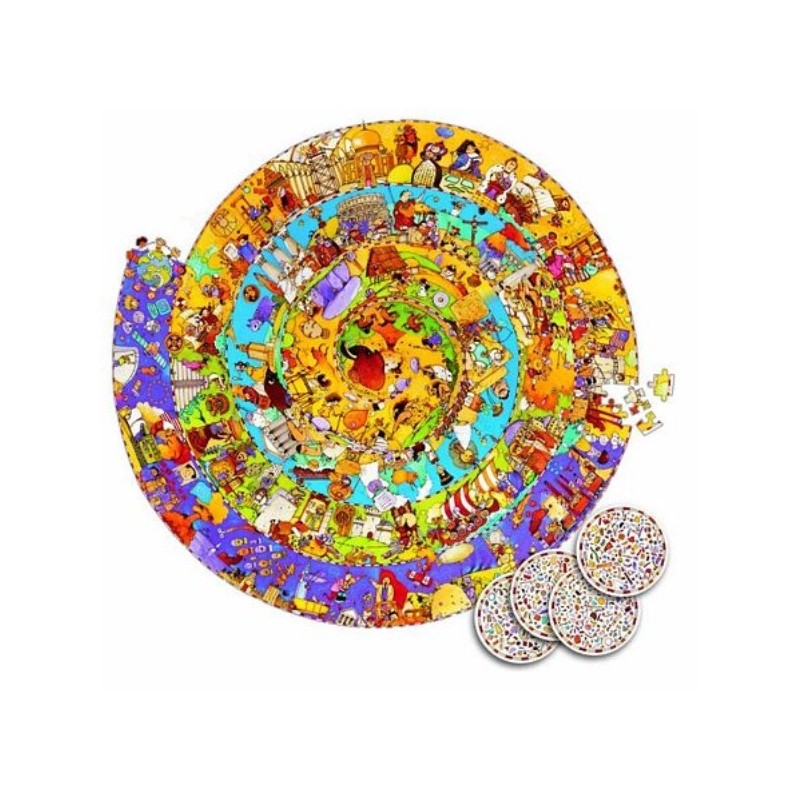 PUZZLE 350 PIECES OBSERVATION HISTOIRE AVEC LIVRET