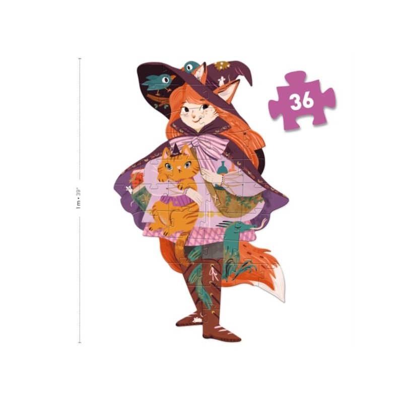 PUZZLE 36 PIECES GEANT LILLI, SORCIERE ESPIEGLE