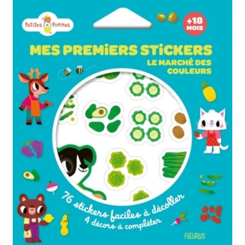 MES PREMIERS STICKERS - LE MARCHE DES COULEURS