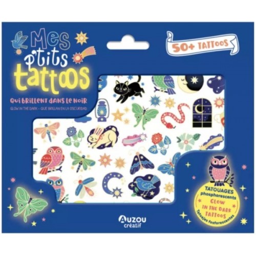 MES P&#039;TITS TATTOOS - QUI BRILLENT DANS LE NOIR