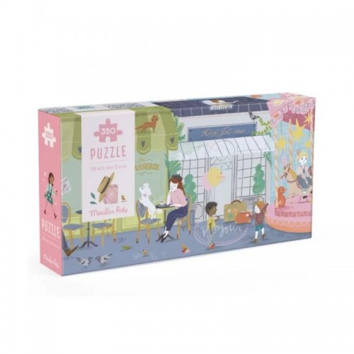 PUZZLE 350 PIECES 10 RUE DES LILAS LES PARISIENNES