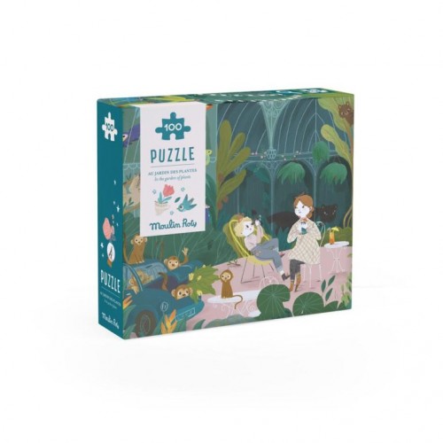 PUZZLE 100 PIECES AU JARDIN DES PLANTES LES PARISIENNES