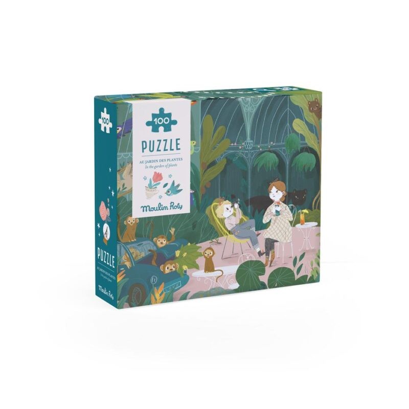 PUZZLE 100 PIECES AU JARDIN DES PLANTES LES PARISIENNES