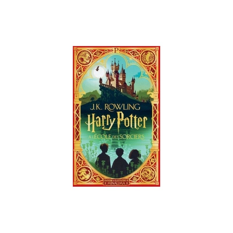 HARRY POTTER A L'ECOLE DES SORCIERS T01 - ILLUSTRE PAR MINALIMA