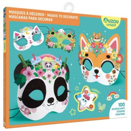 MASQUES A DECORER - KAWAII