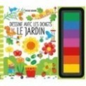 DESSINE AVEC LES DOIGTS - LE JARDIN