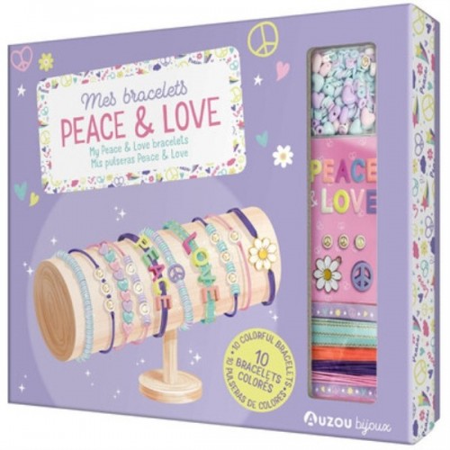 MES BRACELETS PEACE &amp; LOVE