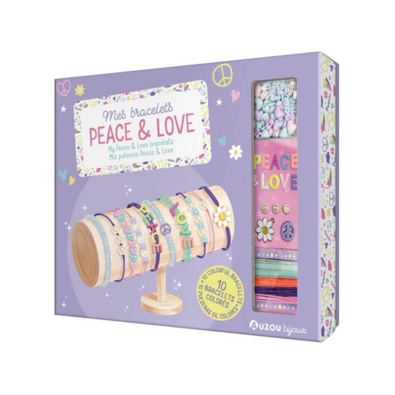 MES BRACELETS PEACE & LOVE