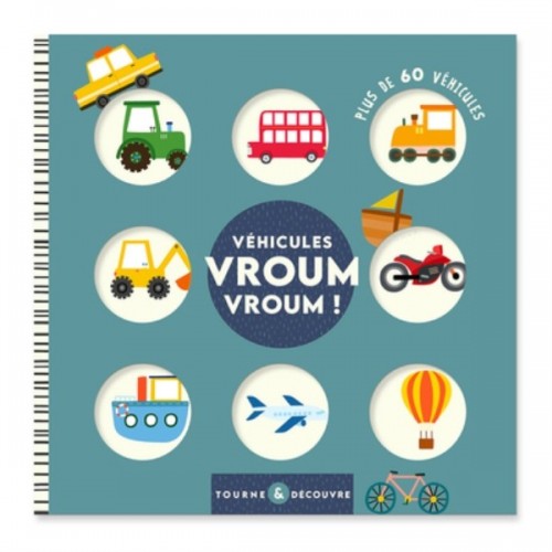 TOURNE ET DECOUVRE - VEHICULES VROUM VROUM